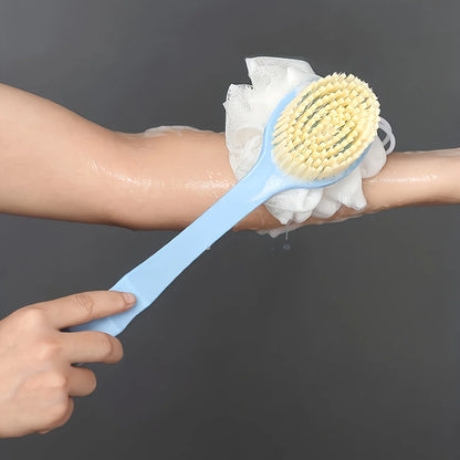 Soft Body Scrubber with Long Handle