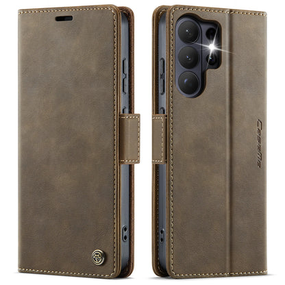 Retro Magnetic PU Leather Wallet Phone Case For Samsung Galaxy S26 Ultra S26+ S26 Plus S26 Shockproof Card Holder Pocket Cover