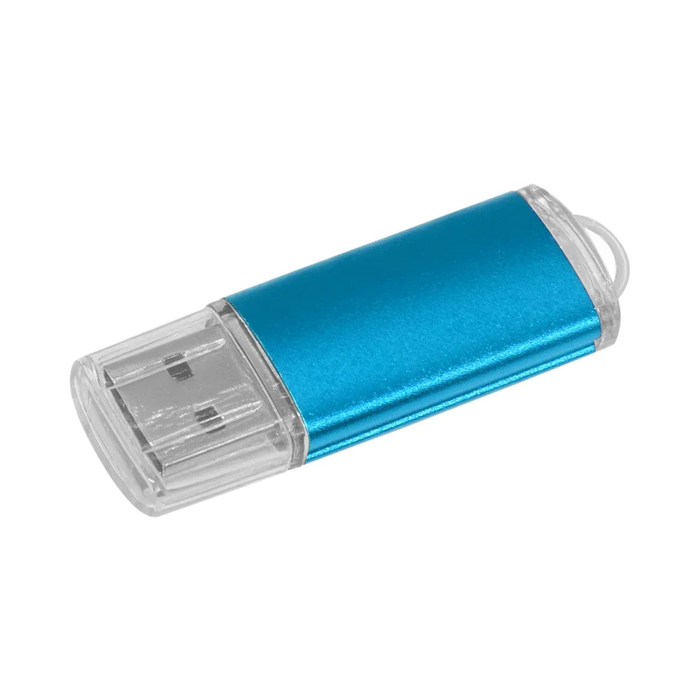 High Speed Colorful Usb Flash Drive 2.0 Metal Pendrive 32gb 16gb 1gb 64gb Pen Drive Memoria Usb Photography Gifts Memory Disk