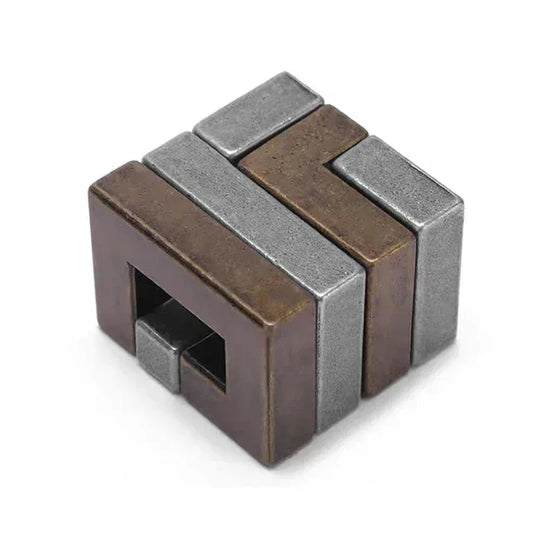 Metal Brain Teaser Puzzle for IQ & Focus Challenge