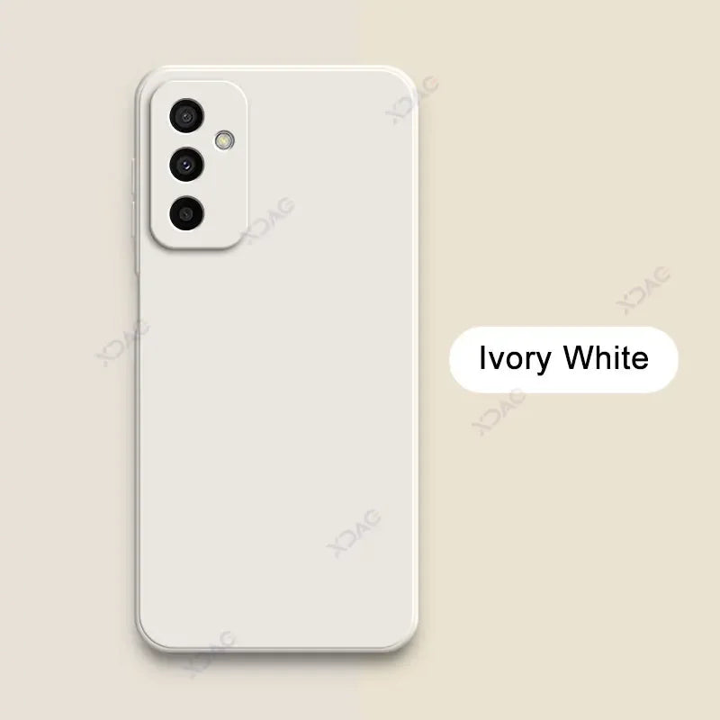 Cellphone Cases for Samsung Galaxy M23 F23 5G SamsungM23 SamsungF23 Luxury Original Square Liquid Silicone Back Cover Coque Bags