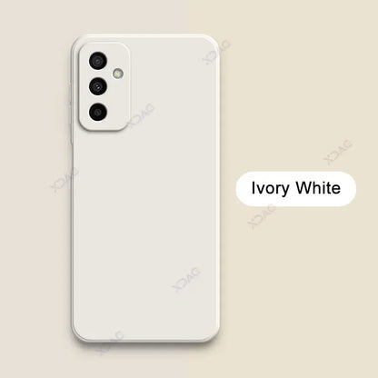 Cellphone Cases for Samsung Galaxy M23 F23 5G SamsungM23 SamsungF23 Luxury Original Square Liquid Silicone Back Cover Coque Bags