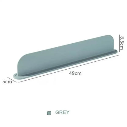 Silicone Sink Baffle Kitchen Splash Guard Household Non Slip Water Barrier For Washing Dishes And Vegetables Adhesive Partition