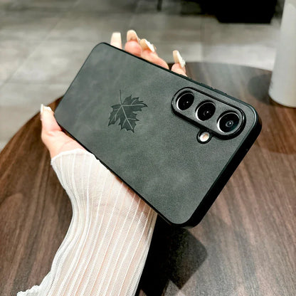 Retro Leather Full Coverage Case for Samsung Galaxy