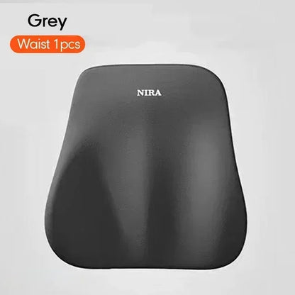 Memory Foam Car Universal Headrest Lumbar Cushion Back Cushion Lumbar Pillow Car Comfort Neck Pillow General Accessories Amagi