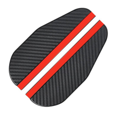 Carbon Fiber Car Rearview Mirror Rain Shield – 2-Pack