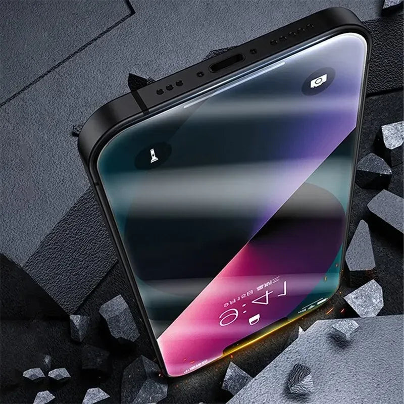 4PCS Privacy Screen Protector for iPhone Anti-Spy Glass