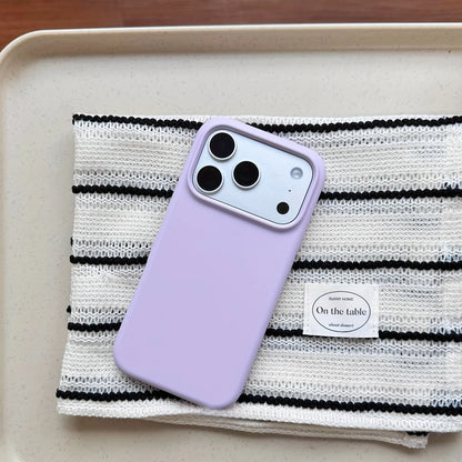 Simple Liquid Silicone Phone Case For iPhone 18 Pro Max 17 16 13 15 14 12 Pro Max Cases With Box Soft Fashion Shockproof Cover