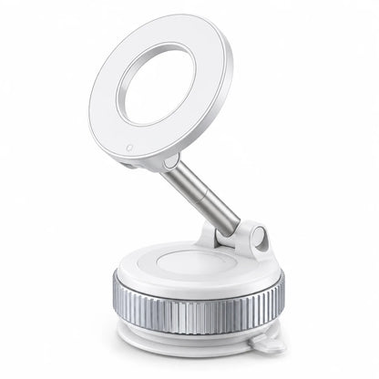 Upgraded Vacuum Magnetic Car Phone Holder, 360° Reinforced Ultra Suction Cup Phone Mount For Car, Travel, Gym, Table