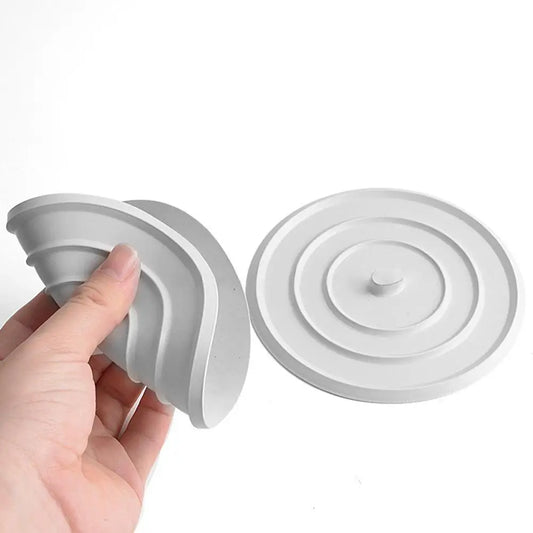 Large Silicone Bathtub Drain Stopper – Flat Plug, 11cm