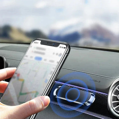 Simple Mini Strip Shape Magnetic Car Phone Holder Car Accessories 9*2.4MMN40 Strong Magnetic Magnets Nano-markless Glue - Urbizia