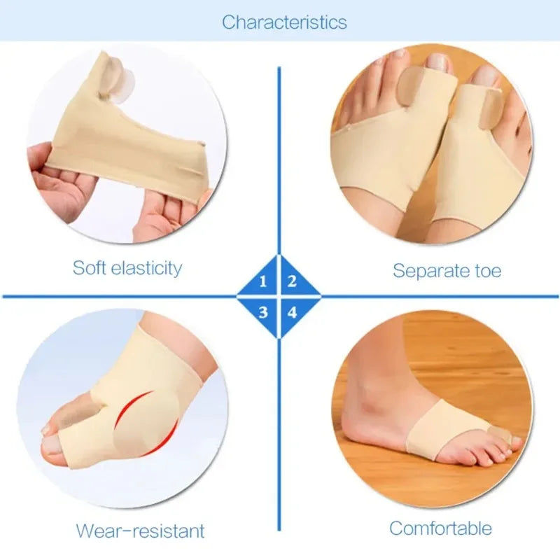 Hallux Valgus Bunion Corrector Toe Separator – Foot Alignment & Pain Relief