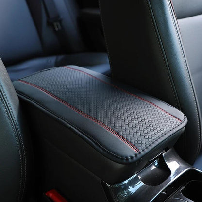 PU Leather Car Armrest Cover Mat – Universal Fit
