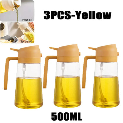Oil Spray Bottle for Cooking BBQ & Baking (200/300/500ml)