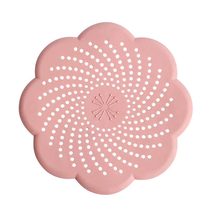Sink Strainer Protector Silicone Shower Drain Cover Hair Catcher Covers Drain Protector for Showers Bathtub Bathroom and Kitchen