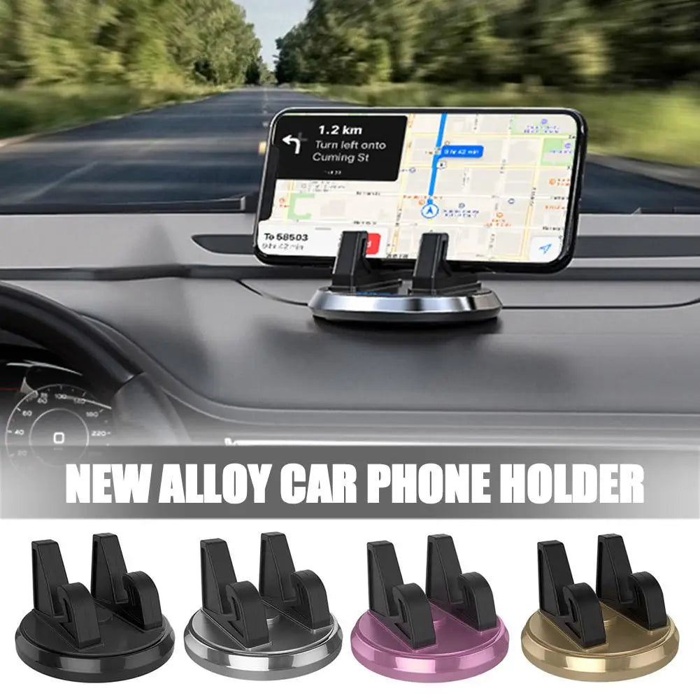 360 Degree Rotating Car Phone Holder Dashboard Holder with Anti-slip Pad for IPhone Samsung Xiaomi Huawei Car Accessories