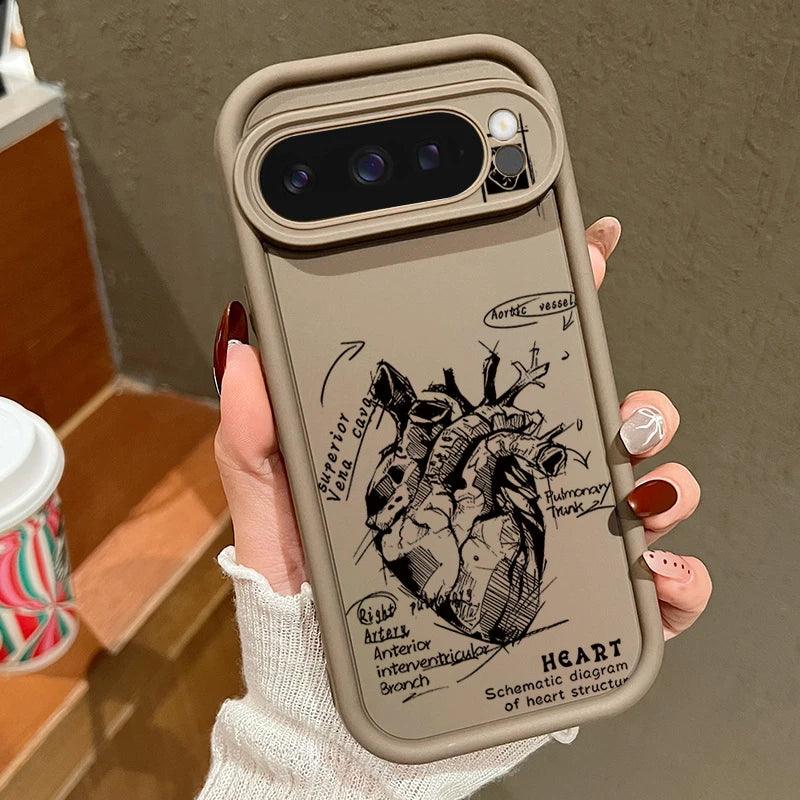 Creative Pattern TPU Case for Google Pixel Series
