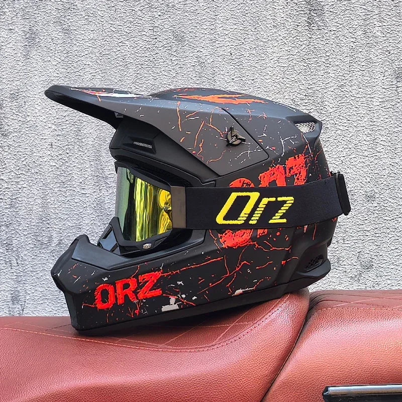 Off road racing motorcycle helmet bicycle speed drop DH full helmet rally off-road helmet