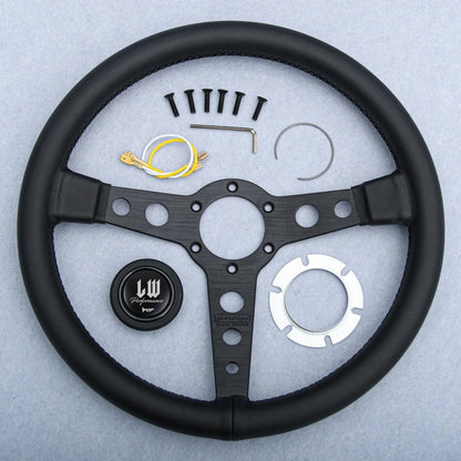LW BLACK EDITION 14inch/350mm Prototipo Steering Wheel