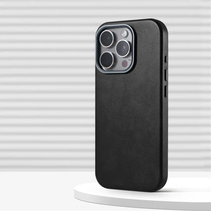 Luxury Retro Leather MagSafe Magnetic iPhone Case