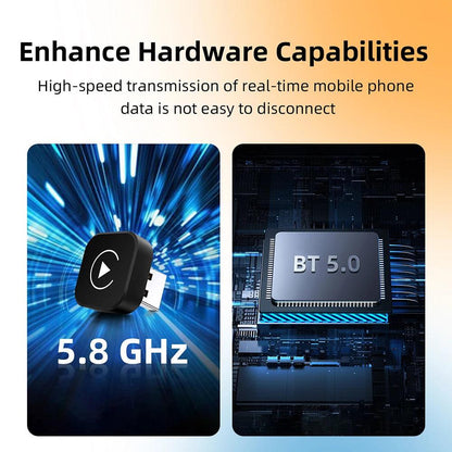 2-in-1 Wireless CarPlay Adapter Dongle