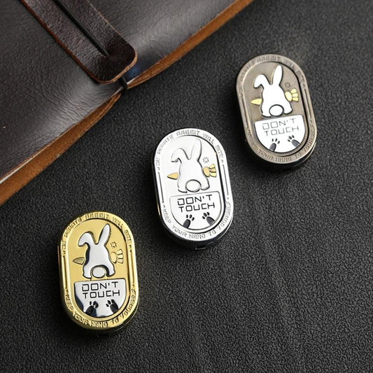 Metal Rabbit Fidget Slider for Stress Relief & Focus