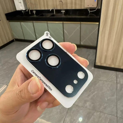 1 Set Full Cover Metal Camera Protection Glass For IPhone 17 Pro Max Lens Cover Glass