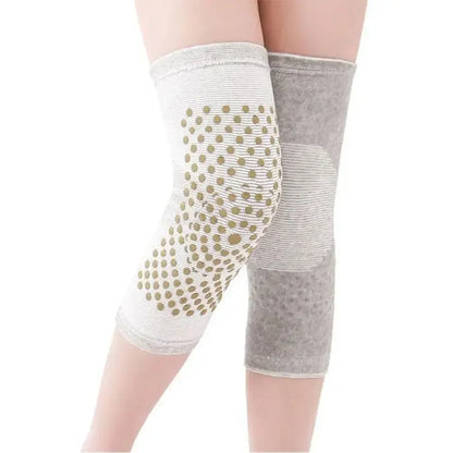 Self Heating Knee Pads,Warm Wormwood Self Heating Knee Brace Support, Long Compression Sleeve for Arthritis Joint Pain Relief - Urbizia