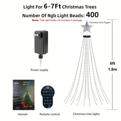 Smart RGB LED Christmas Tree Lights