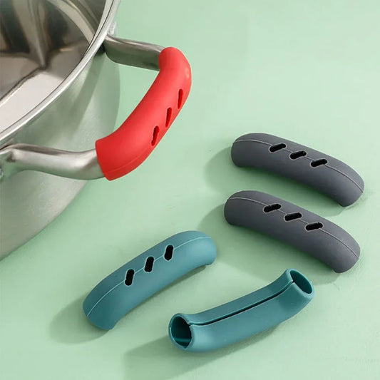 2PCS Silicone Heat Resistant Pan Handle Covers