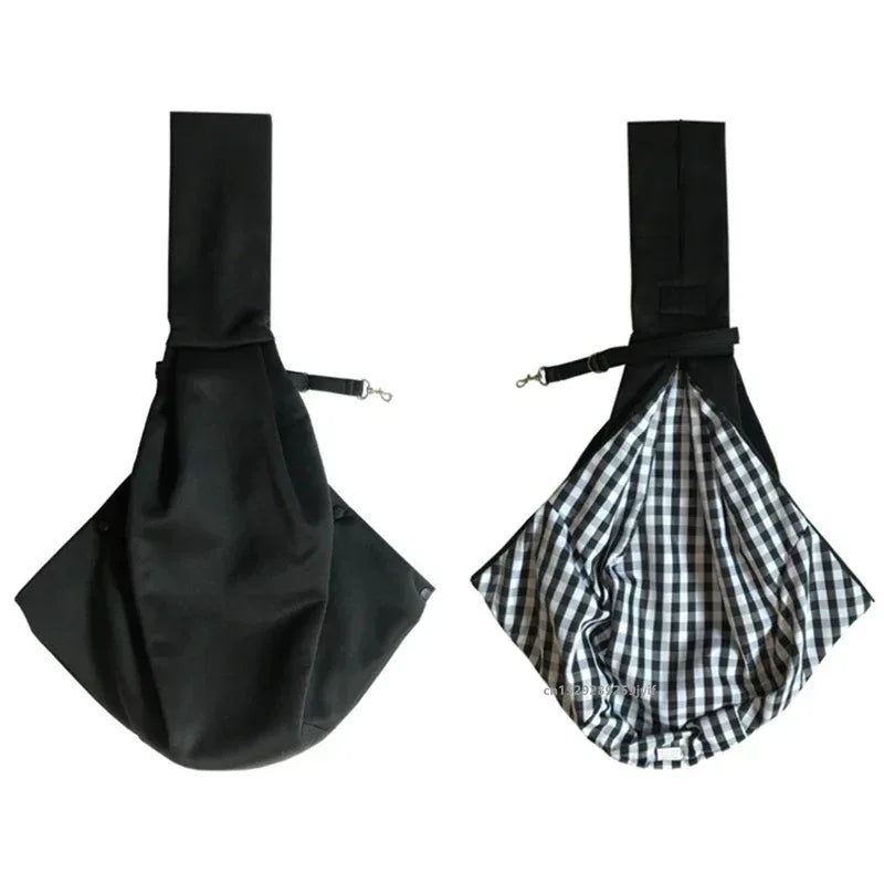 Comfortable Pet Crossbody Shoulder Bag Outdoor Travel Portable Cat Puppy Sling Carrier Bag Dog Carrying Supplies - Urbizia
