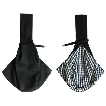 Comfortable Pet Crossbody Shoulder Bag Outdoor Travel Portable Cat Puppy Sling Carrier Bag Dog Carrying Supplies - Urbizia