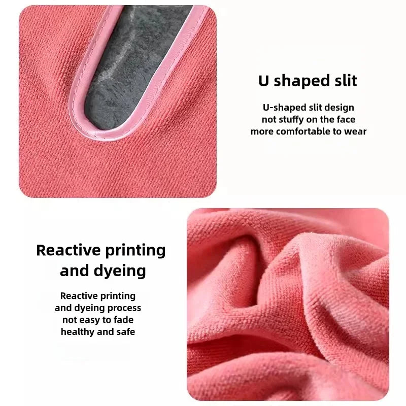 U‑Shape Microfiber Spa Facial Towel for Salon Treatments