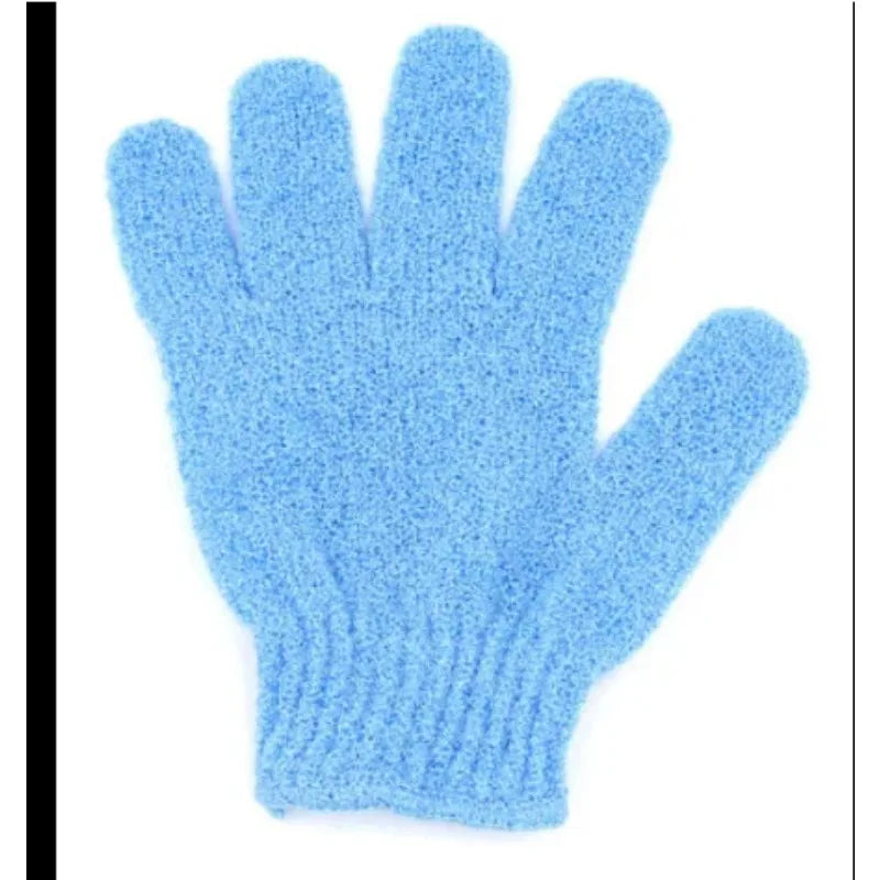 2Pcs/Pair Bath for Peeling Exfoliating Mitt Glove with Shower Scrub Gloves Resistance Body Massage Sponge Wash Skin Moisturizing