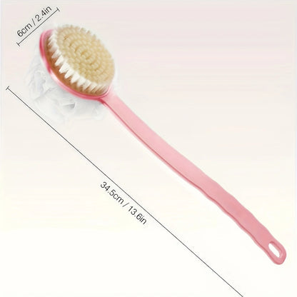 Soft Body Scrubber with Long Handle