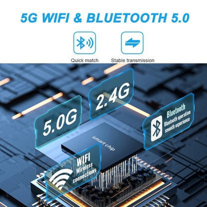 2026 NEW Wired to Wireless CarPlay and Android Auto 2 in 1 Mini Adapter 5GHz WiFi5 for 99% Original Wired CarPlay/Auto Cars