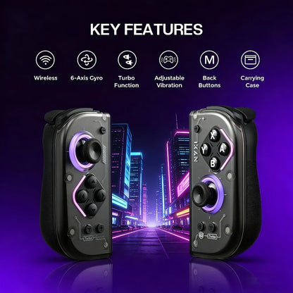 NYXI Hyperion 2 Wireless Game Controller Dual Hall Joycon Gamepad  for NintendoSwitch/Switch OLED/Switch Lite Controller