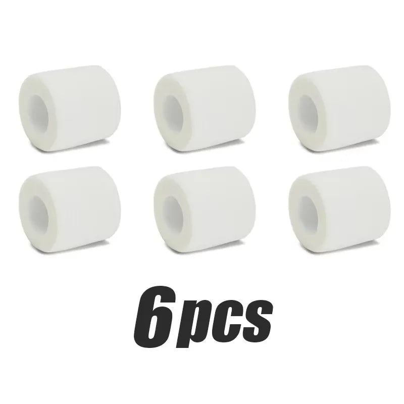 1/6/10/15pcs White 5cm Sports Self Adhesive Elastic Bandage Wrap Tape Elastoplast for Knee Support Pad Finger Ankle Palm Shoulde