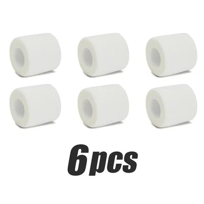 1/6/10/15pcs White 5cm Sports Self Adhesive Elastic Bandage Wrap Tape Elastoplast for Knee Support Pad Finger Ankle Palm Shoulde