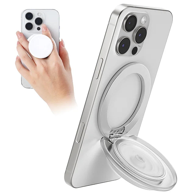 Grippopso NEW Magnetic Phone Grip for MagSafe 360° Rotate Phone Ring Holder And Kickstand For Samsung For iPhone 16/15/14/13/12