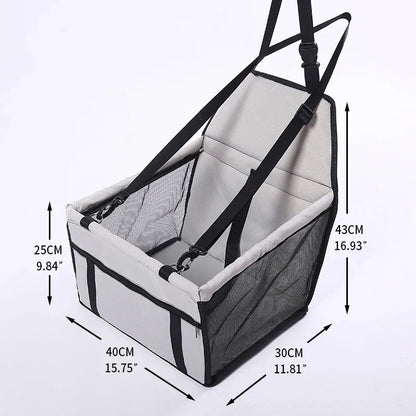 Carrier Dog Car Seat Cover Pet Transport Dog Carrier Car Folding Hammock Pet Carriers Bag For Small Dogs autogamic for dogs - Urbizia