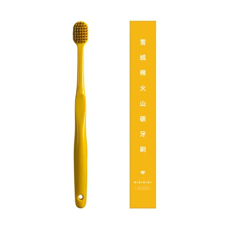 Four colors New Volcanic Charcoal Toothbrush Widen Soft Eco Friendly Portable Fiber bursh Premium Oral Hygiene Care Dropshipping