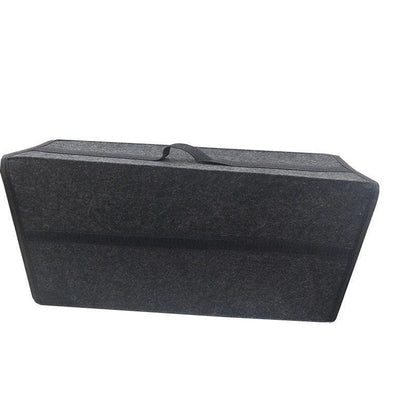 Gray Black Anti Slip Car Trunk Organizer Bag Multi Compartment Soft Felt Storage Box for Boot Tools & Auto Accessories - Urbizia