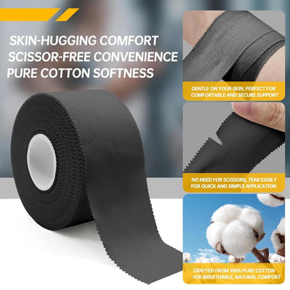 Pre Wrap Tape Athletic Foam Underwrap Tape Sports Pre-wrap Athletic Tape for Hair Ankles Wrists and Knees