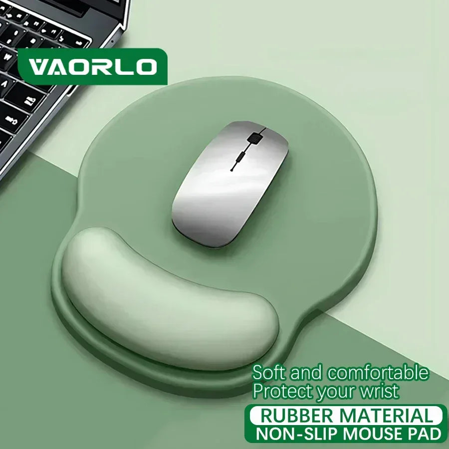 Gradient color mouse pad comfortable wrist rest non-slip mouse pad soft mouse pad wrist rest computer desktop silicone mouse pad - Urbizia