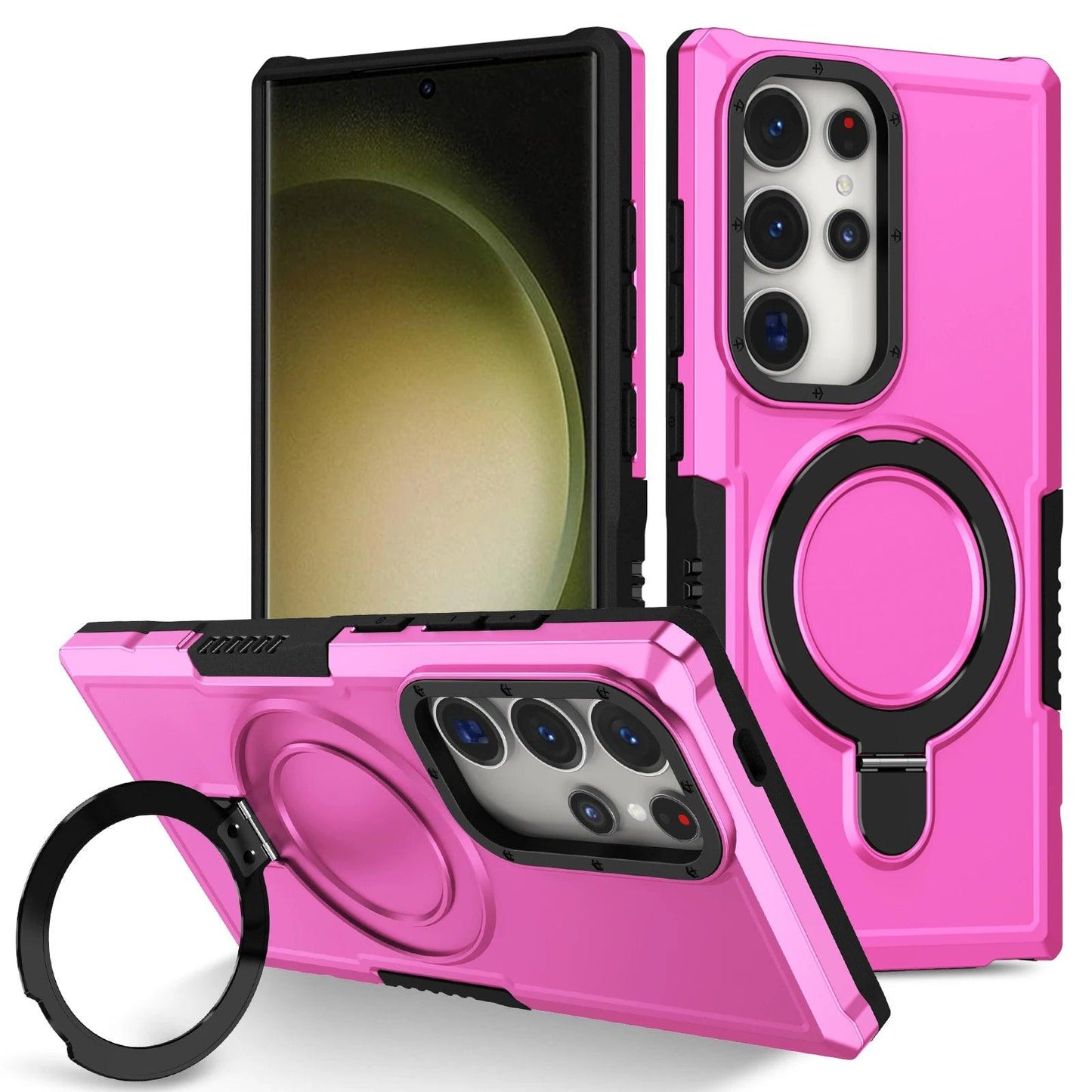 Armor Ring Holder Case for Samsung Galaxy