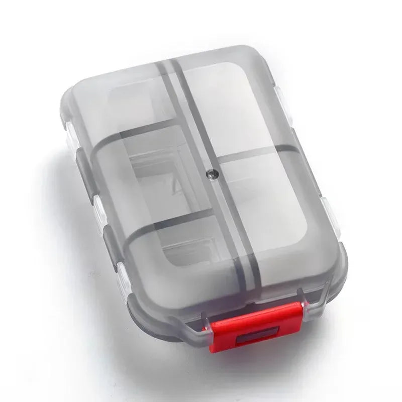 Portable 3-Compartment Medicine Pill Box – Travel-Friendly - Urbizia