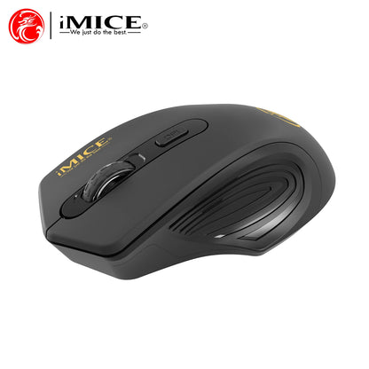 Wireless Silent Mouse 2.4G USB Battery Optical Tracking Computer Mouse Receiver Silent Mouse For Business Office Laptop Ipad Mac