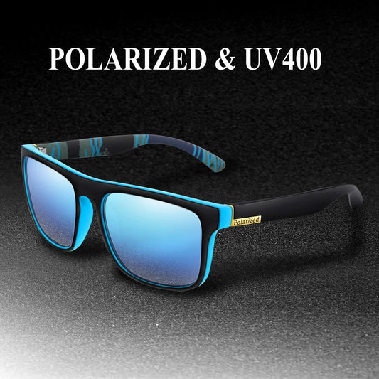 Retro Square Polarized Cycling Sunglasses UV400 Unisex