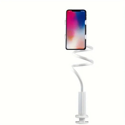 Lazy Bedside Flexible Phone Holder – Gooseneck Clamp Stand - Urbizia